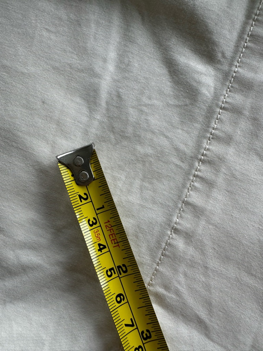 Everlane The Easy Short Pull-On Cotton Shorts Elastic Waist Cream Size 4 Women's - Picture 11 of 11